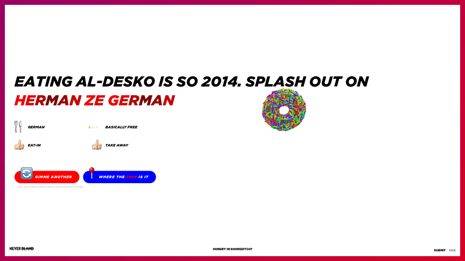 What's For Lunch Soho